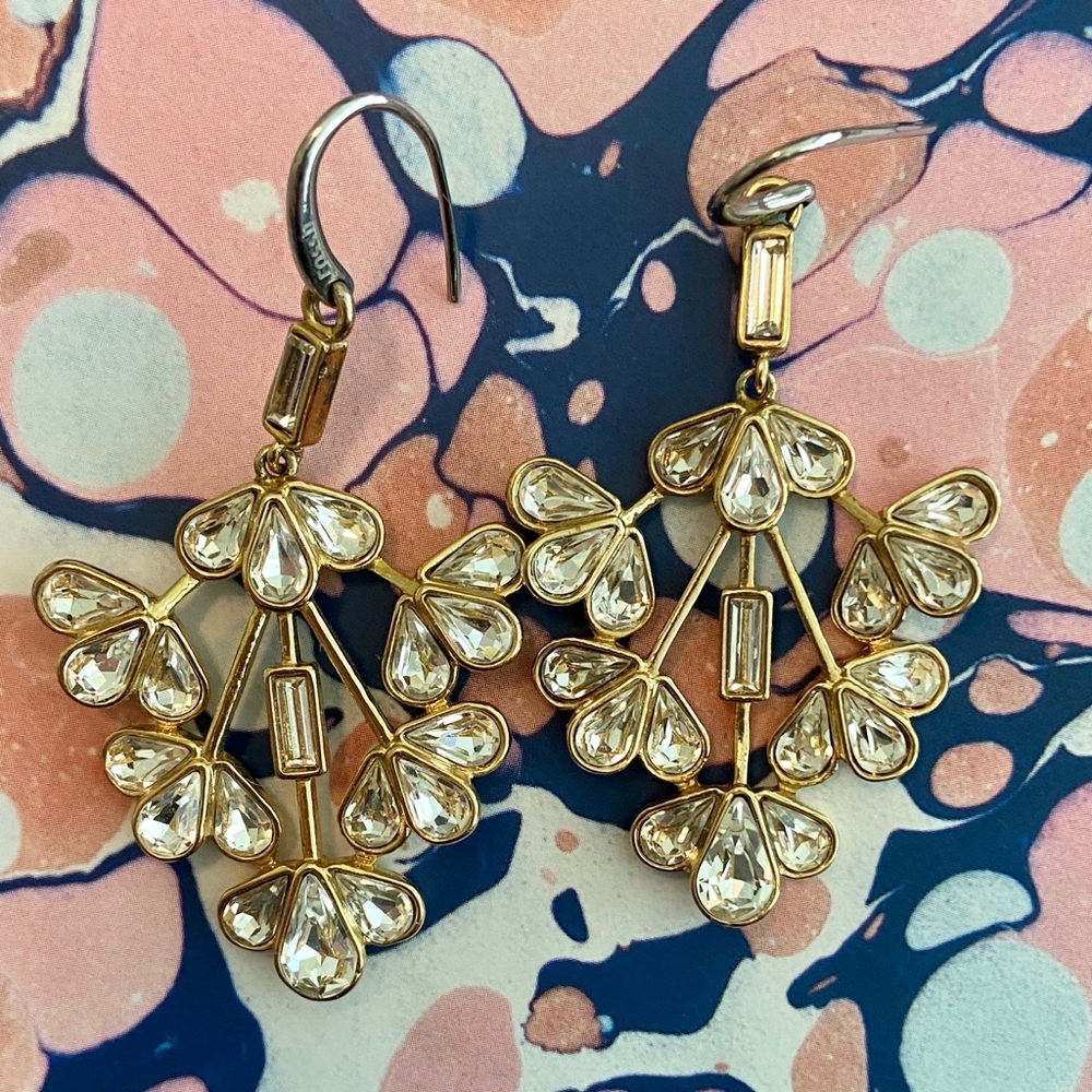 🔴SOLD🔴 
Fossil statement earrings